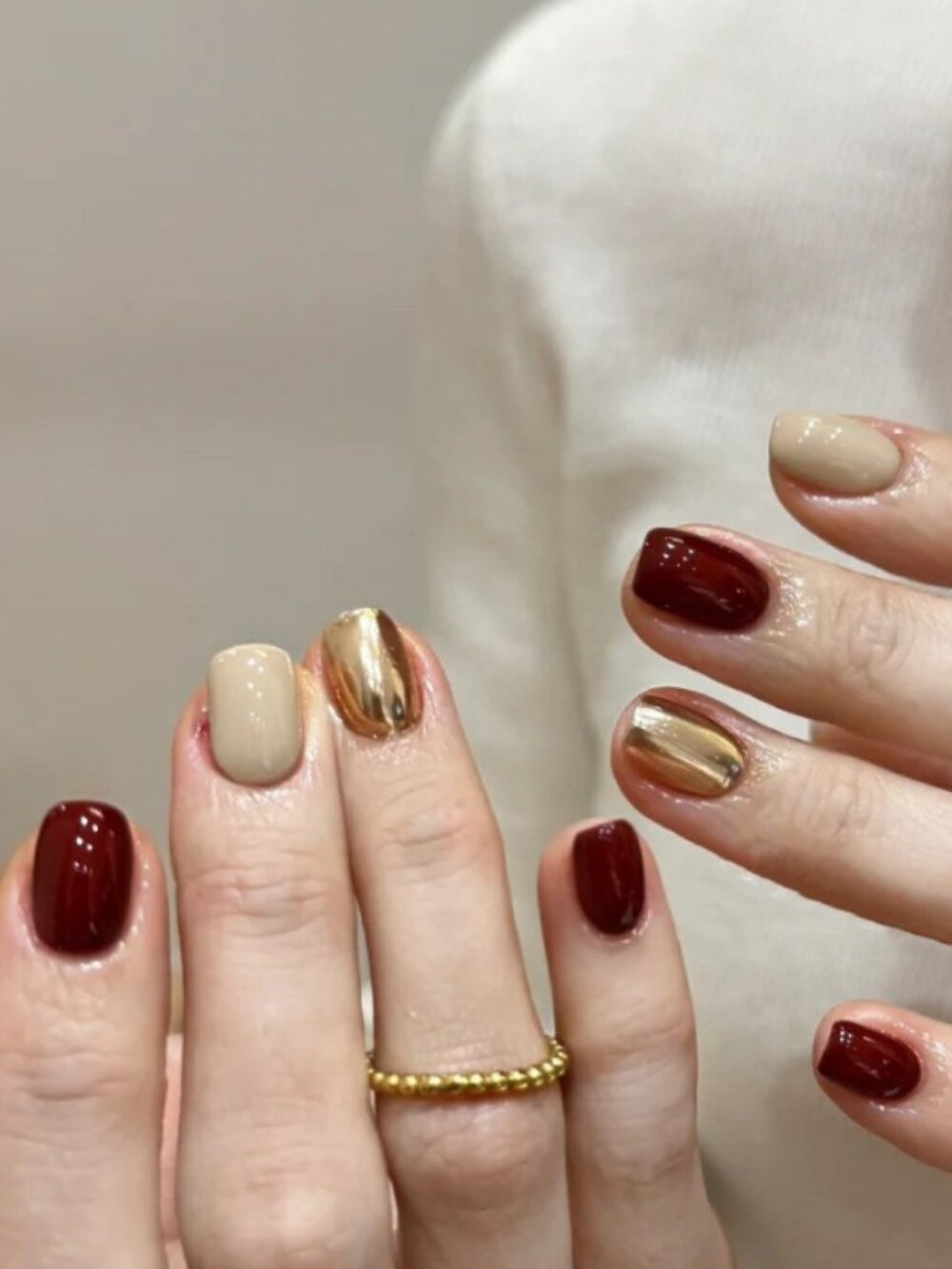 Customizable handmade press-on nails reusable